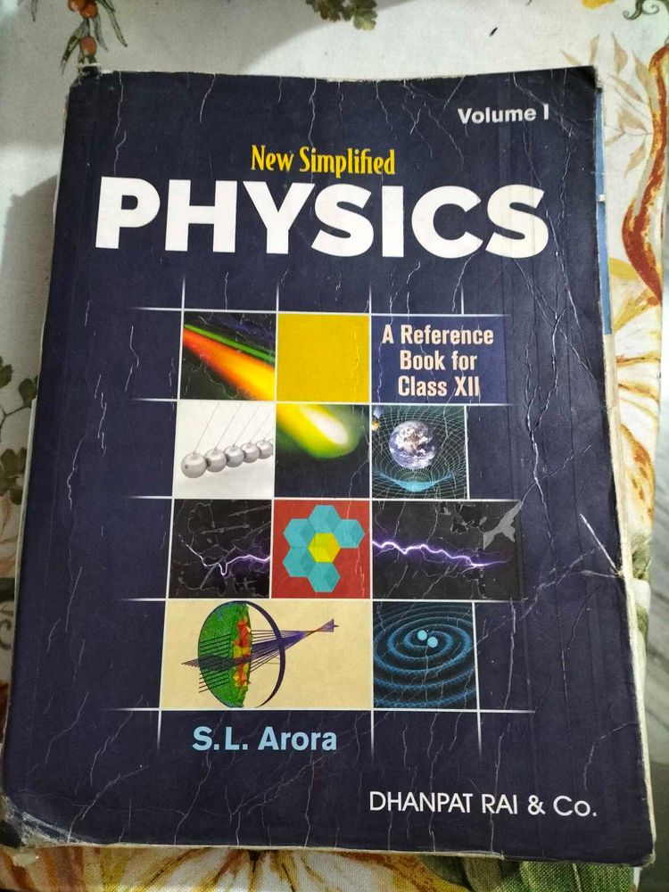 Reference book for Class12th Physics Vol I