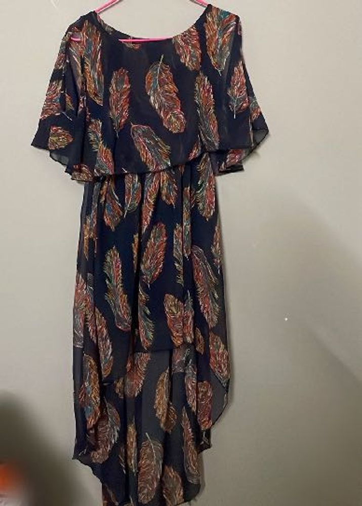 Boho!! High-Low Dress