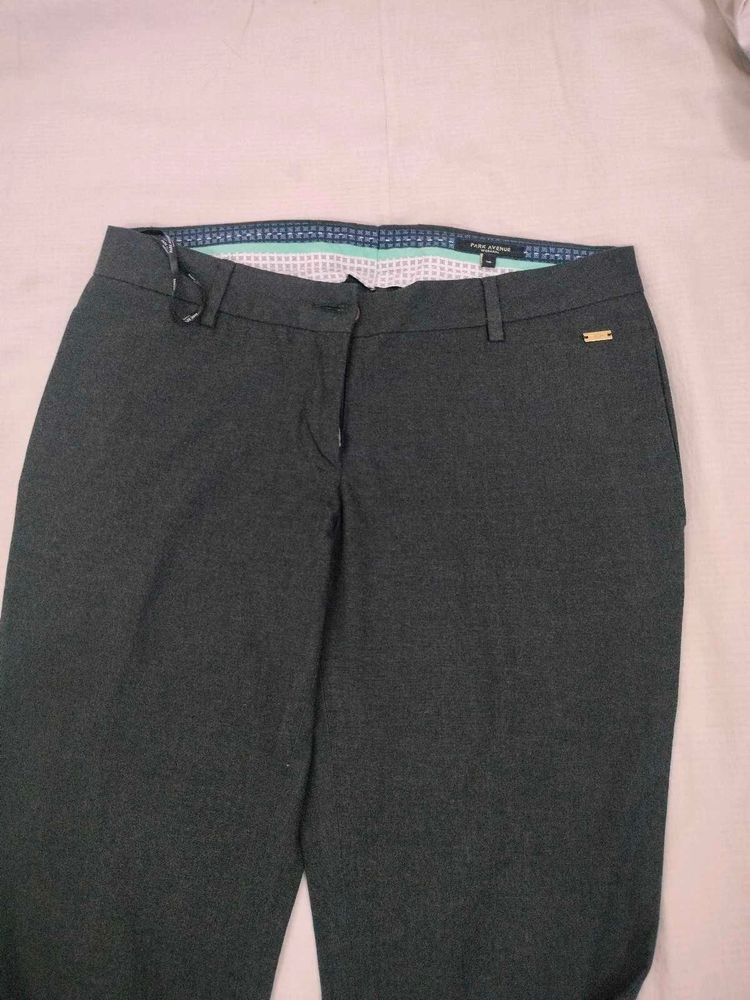 Men's Grey Formal Trousers