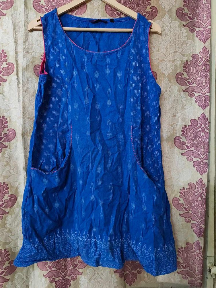 Vibrant Blue Kurta