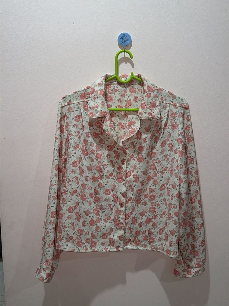Floral Print Blouse
