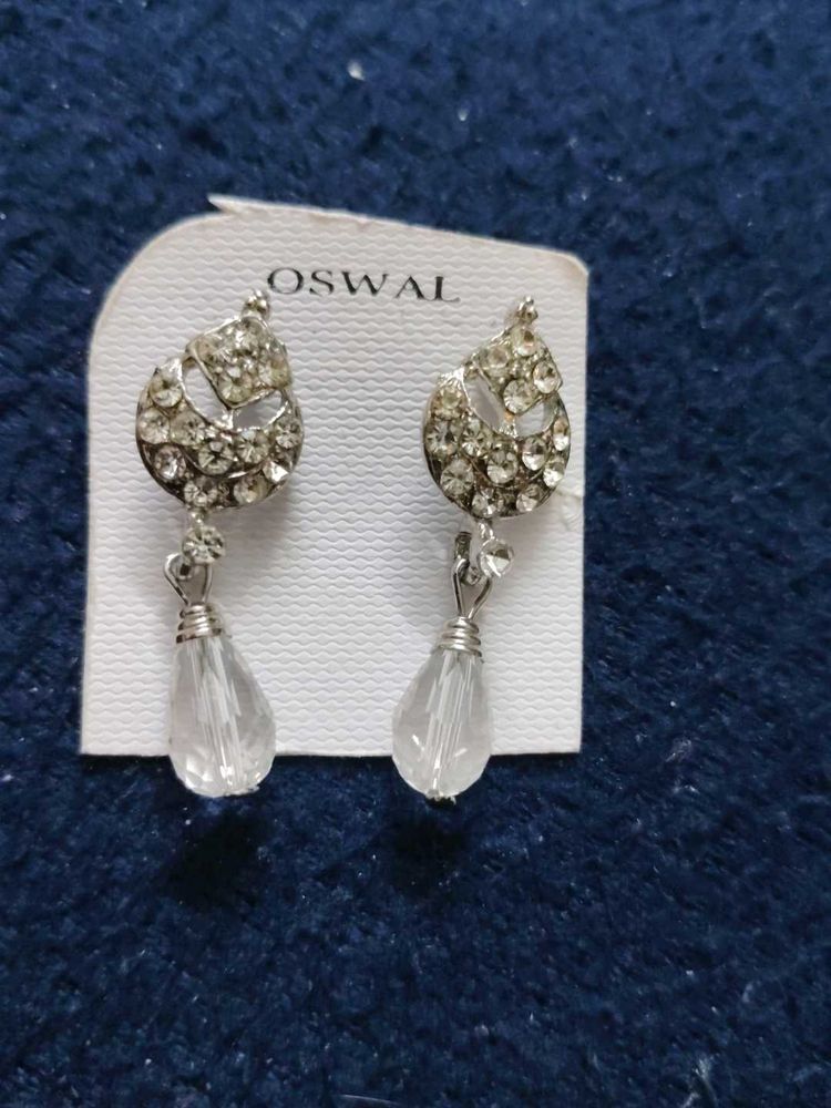 Sparkling Drop Earrings