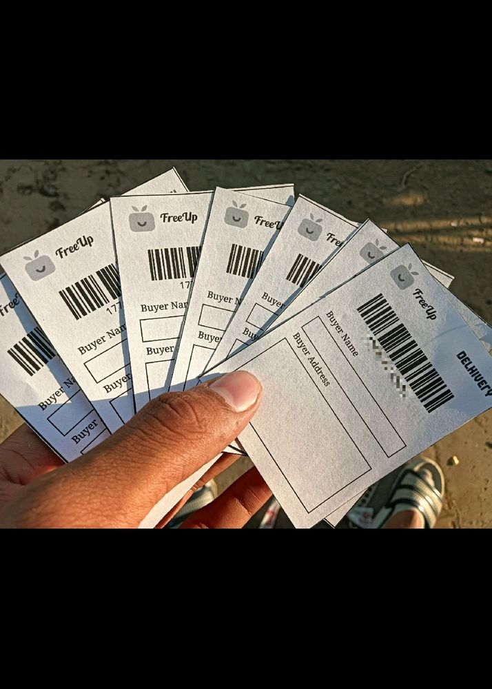 5 Labels 10 Bags New Totally