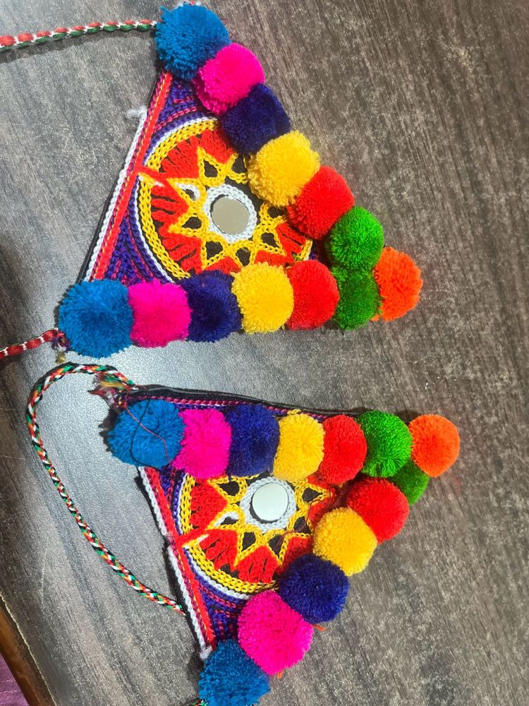 Hath panja with pom  best quality for navrat