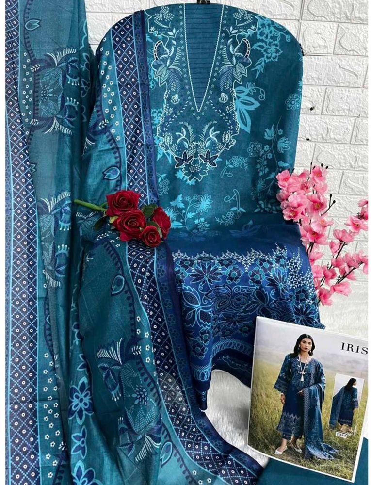Cotton Unstitched Dress Material