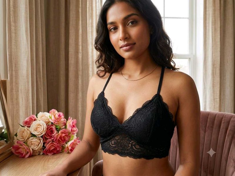 Black Lace Bralette