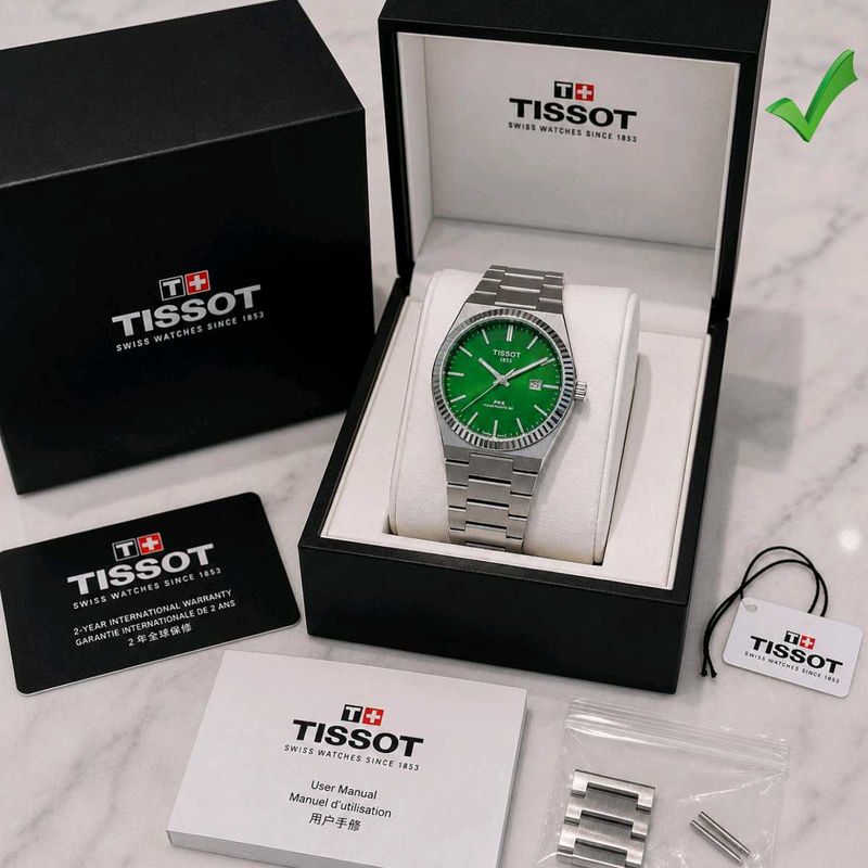 Tissot Swiss Watches - Men's Green Dial