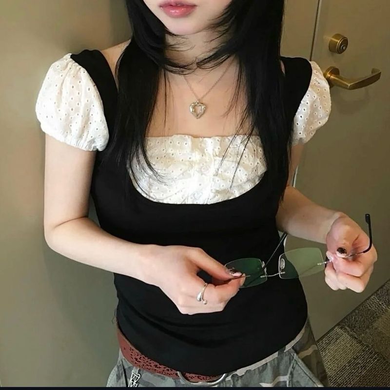 Milkmaid top𐙚⋆°🦢｡⋆♡🖤