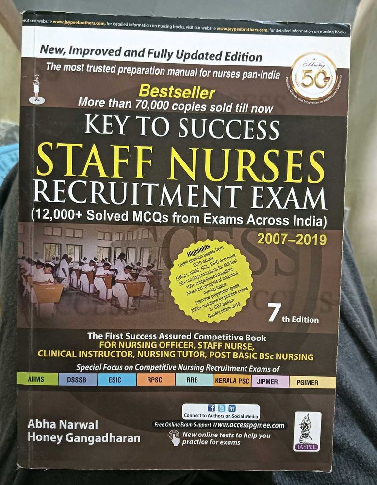 Key to Success Staff Nurses Recruitment Exam
