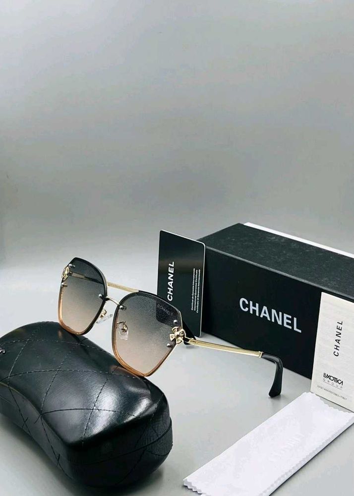 Chanel Oversized Sunglasses - Gradient Lenses