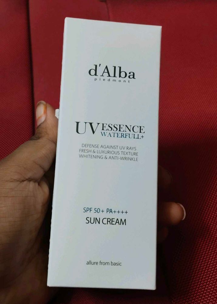 d'Alba UV Essence Waterfull+ Sun Cream SPF 50+