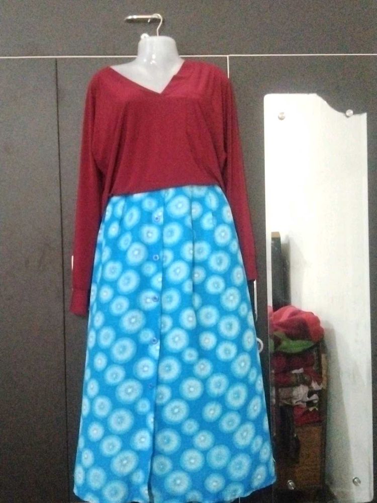 skirt with  top