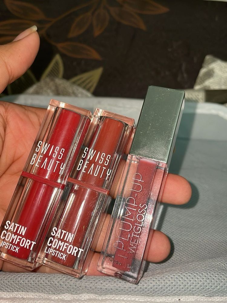 Swiss Beauty Lipsticks &amp; Wetgloss