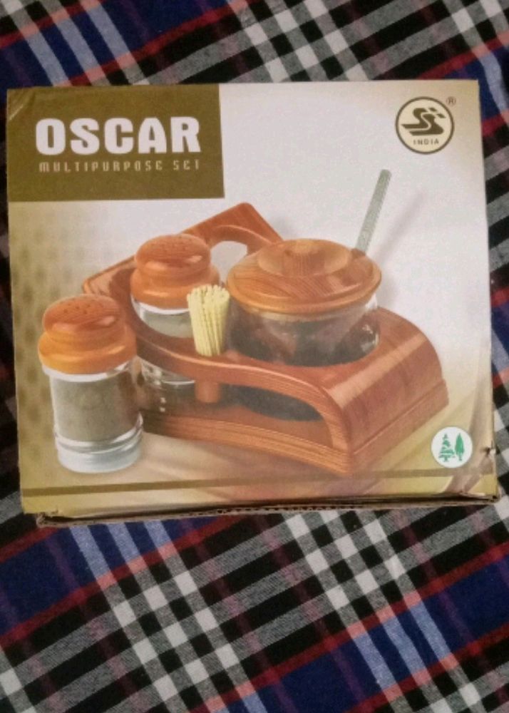 Brand New *** Pickle And Salt Dispenser