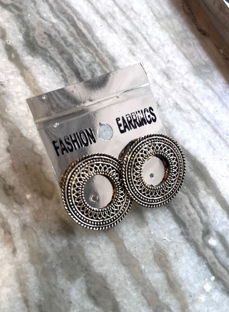 Round Jhumka Earrings