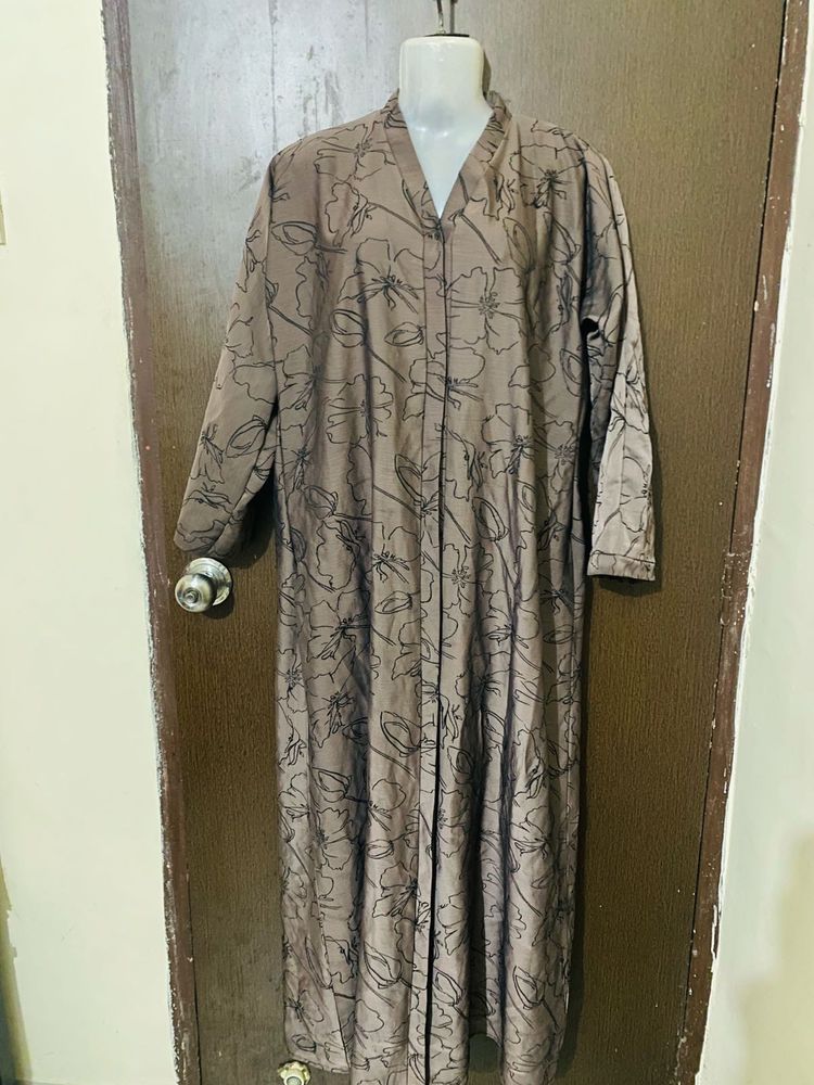 Floral Print abaya