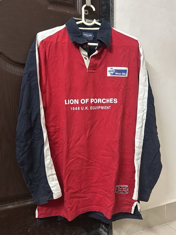 Men's Vintage Style Rugby Shirt