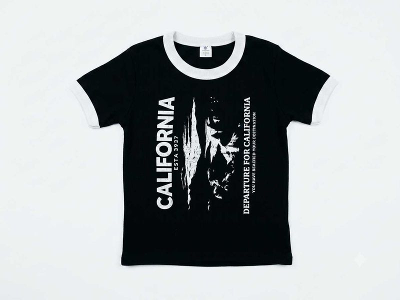 black t shirt