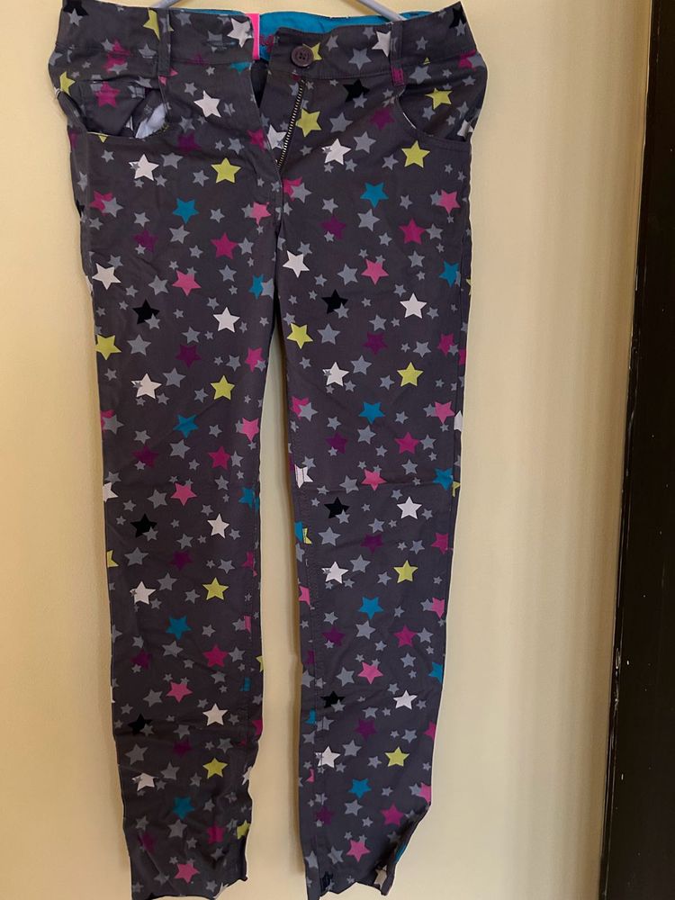 Whimsical Star Print Pants