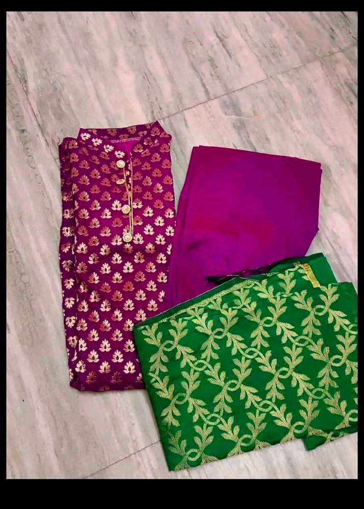 Banarsi Silk Suit
