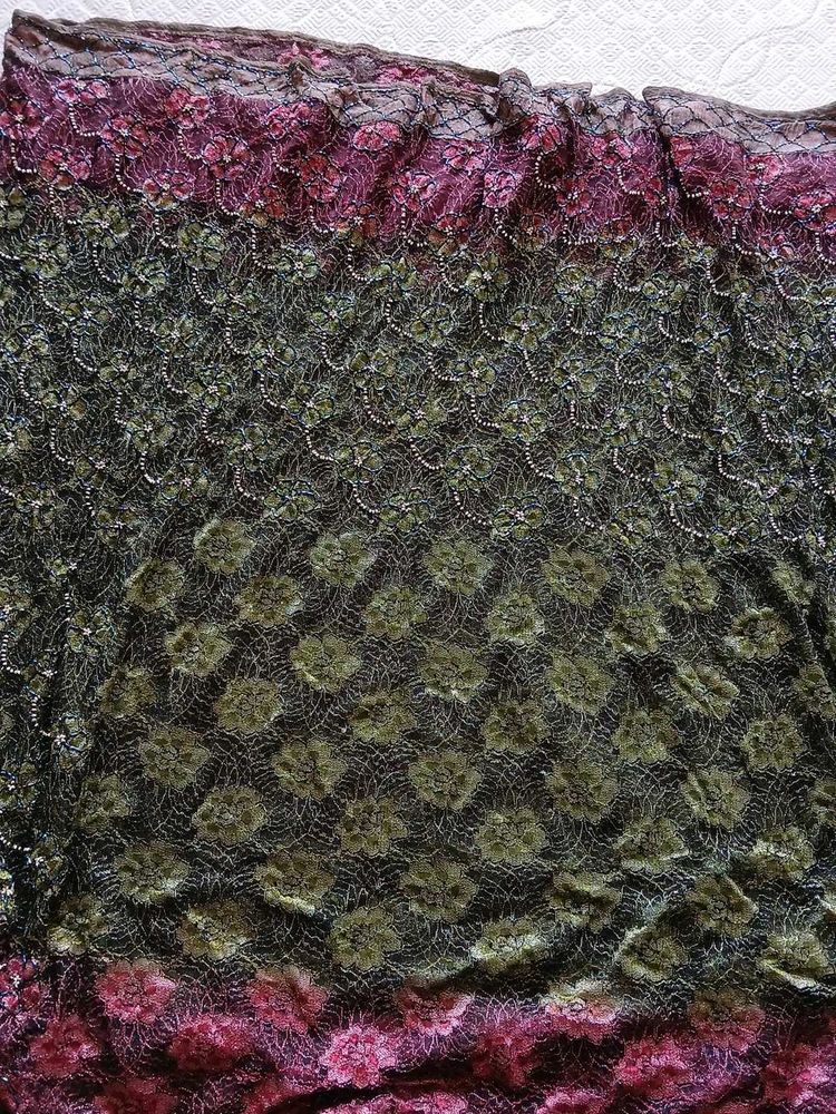 Beautiful Lace Saree