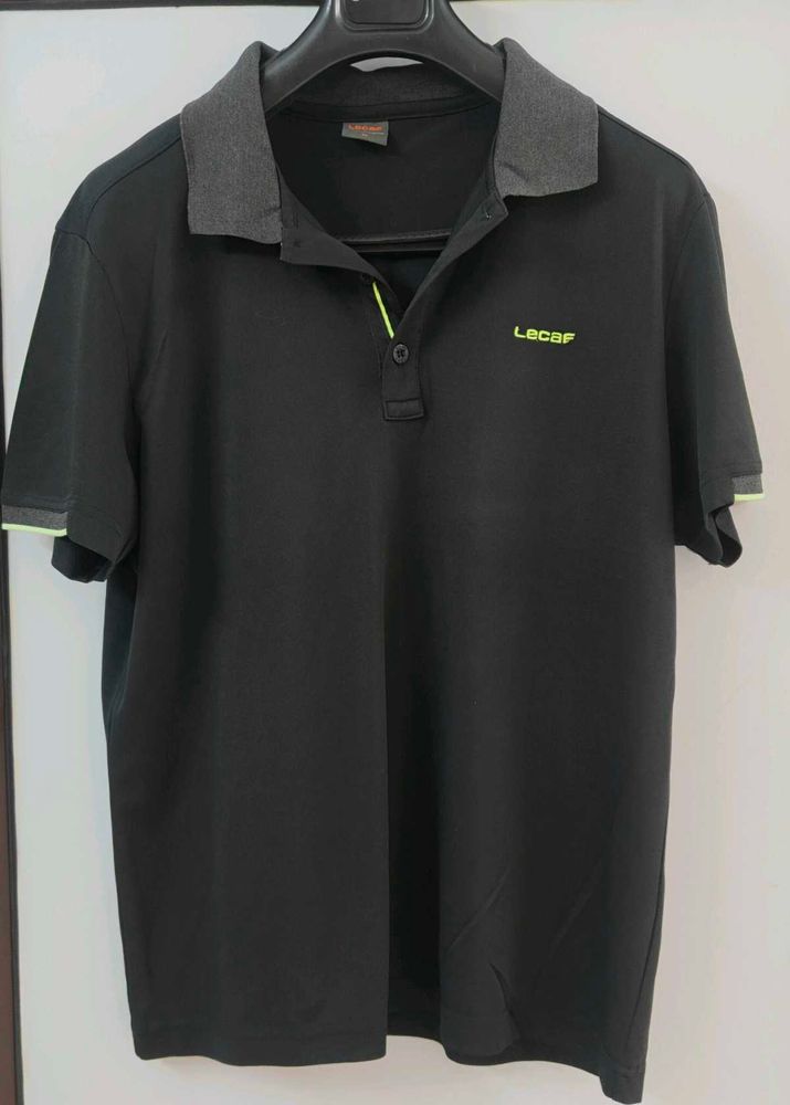 Men's Black Polo T-Shirt