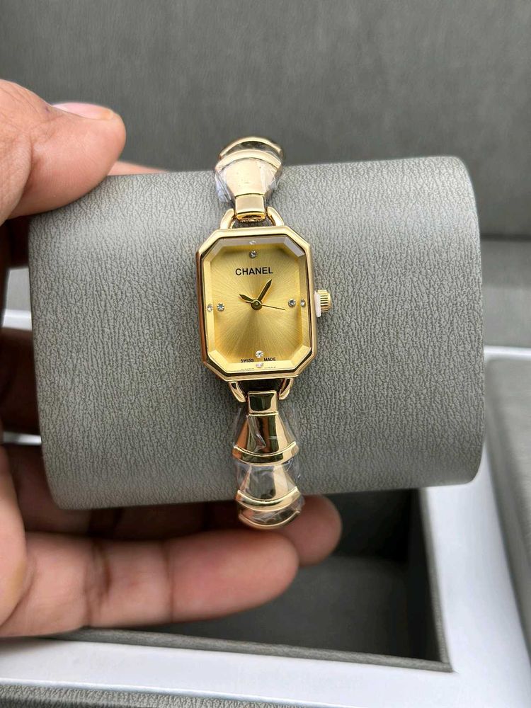 Chanel ladies watch PREMIUM QUALITY ANY 1 AT 1299
