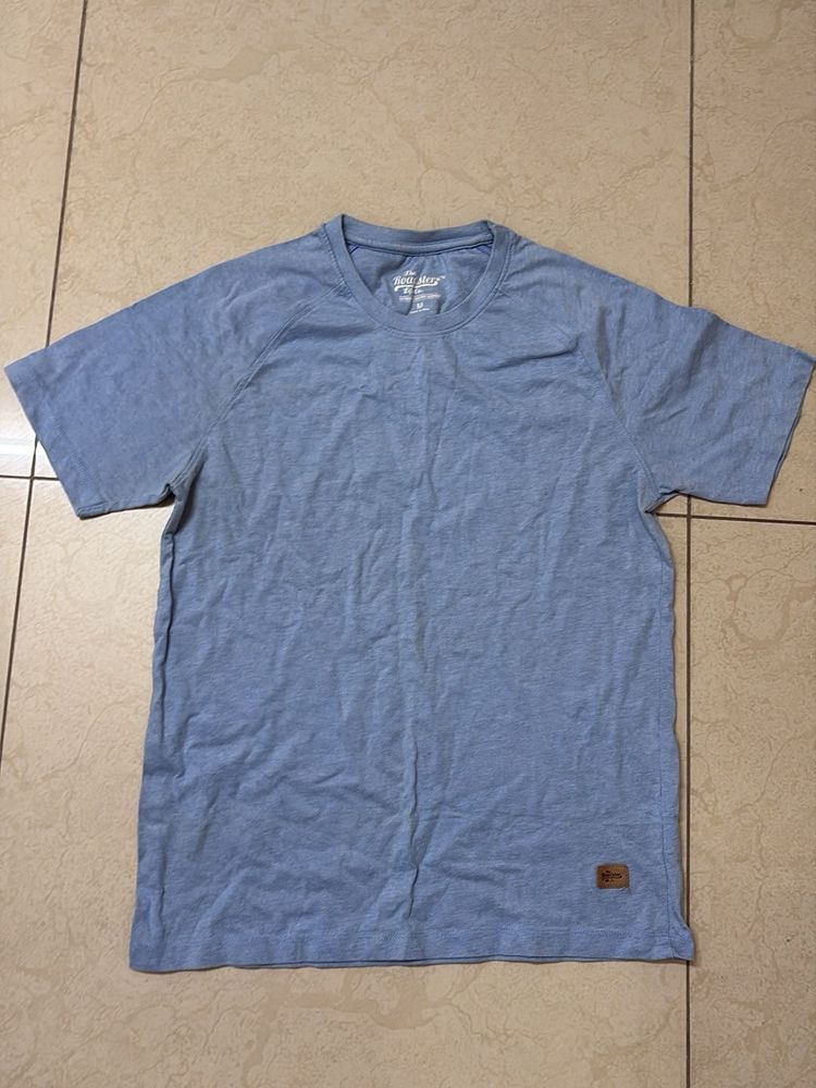 Men's Casual Blue T-Shirt