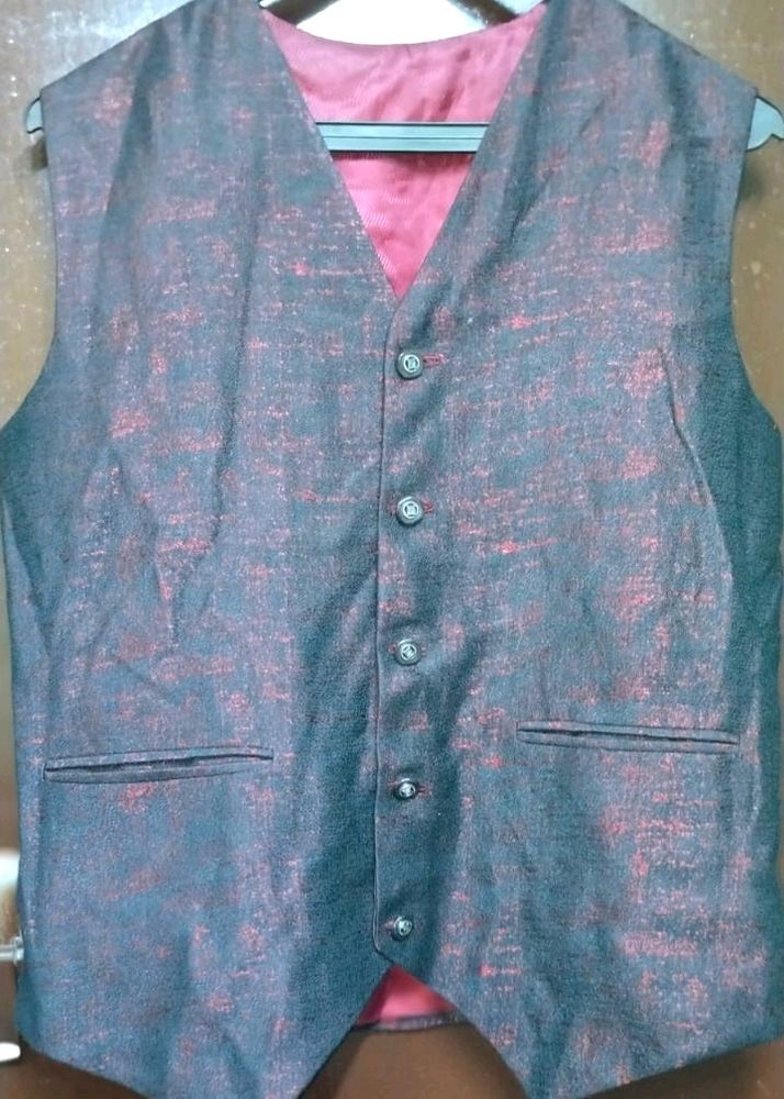 Mens Formal Vest Jocket Sadri shine look soft