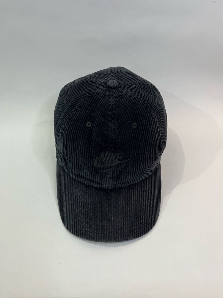 Black Corduroy Nike Cap