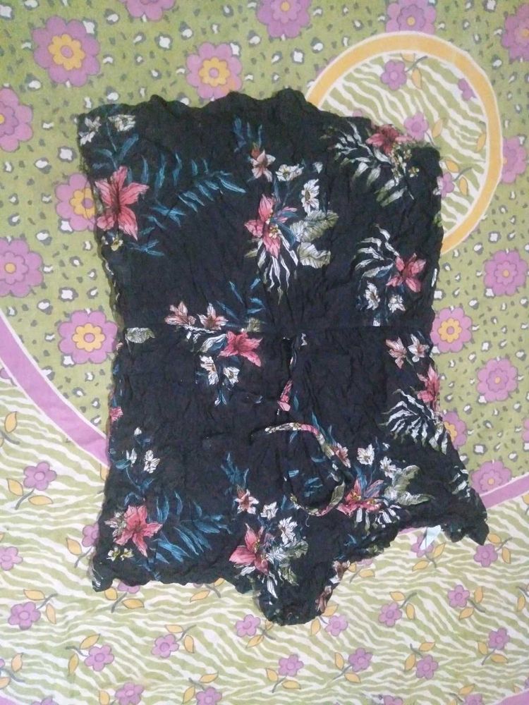 Floral Print Romper