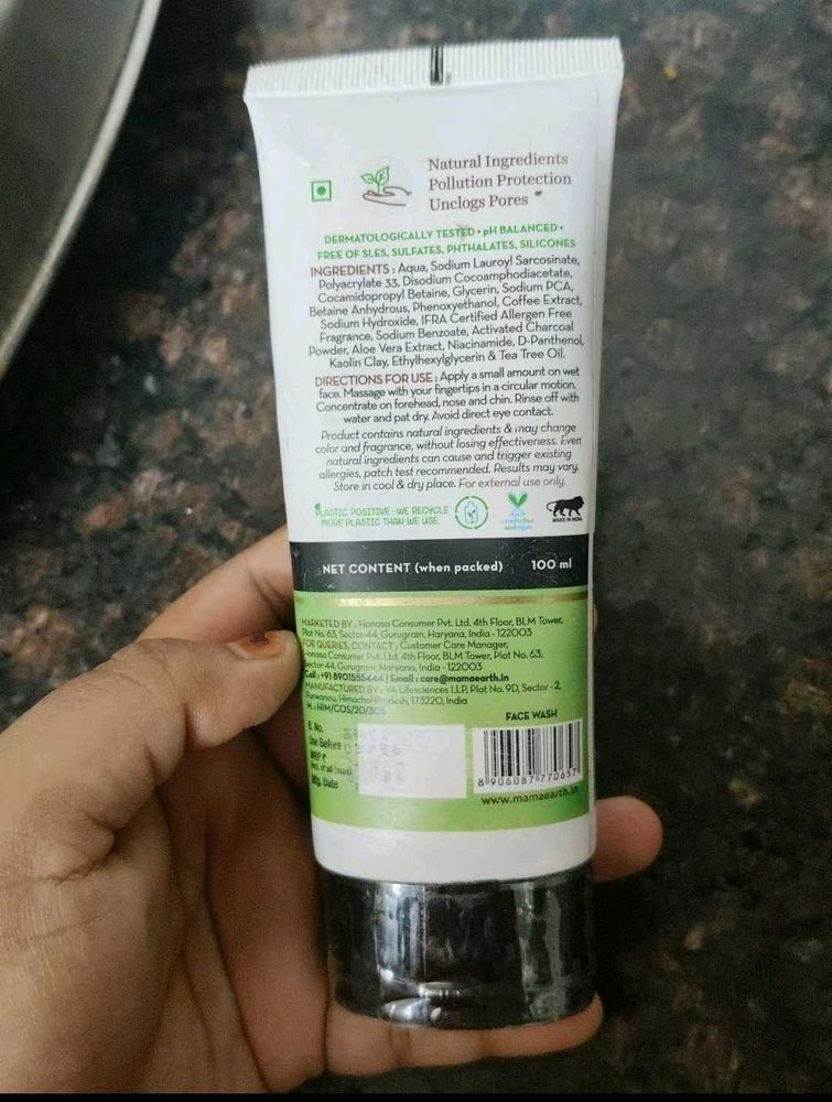 Mamaearth Charcoal Face Wash