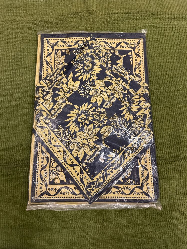 Elegant Cloth Table Mat &amp; Napkin Set ✨