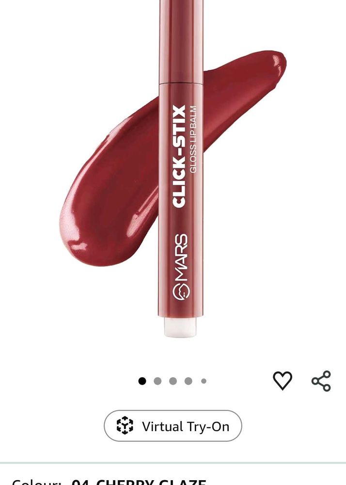 MARS Click-Stix Gloss Lip Balm - Cherry Glaze