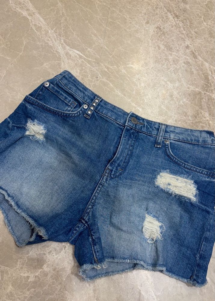 Denim Blue Shorts