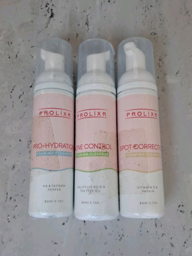 Prolixr 3 Foaming Face Wash Combo