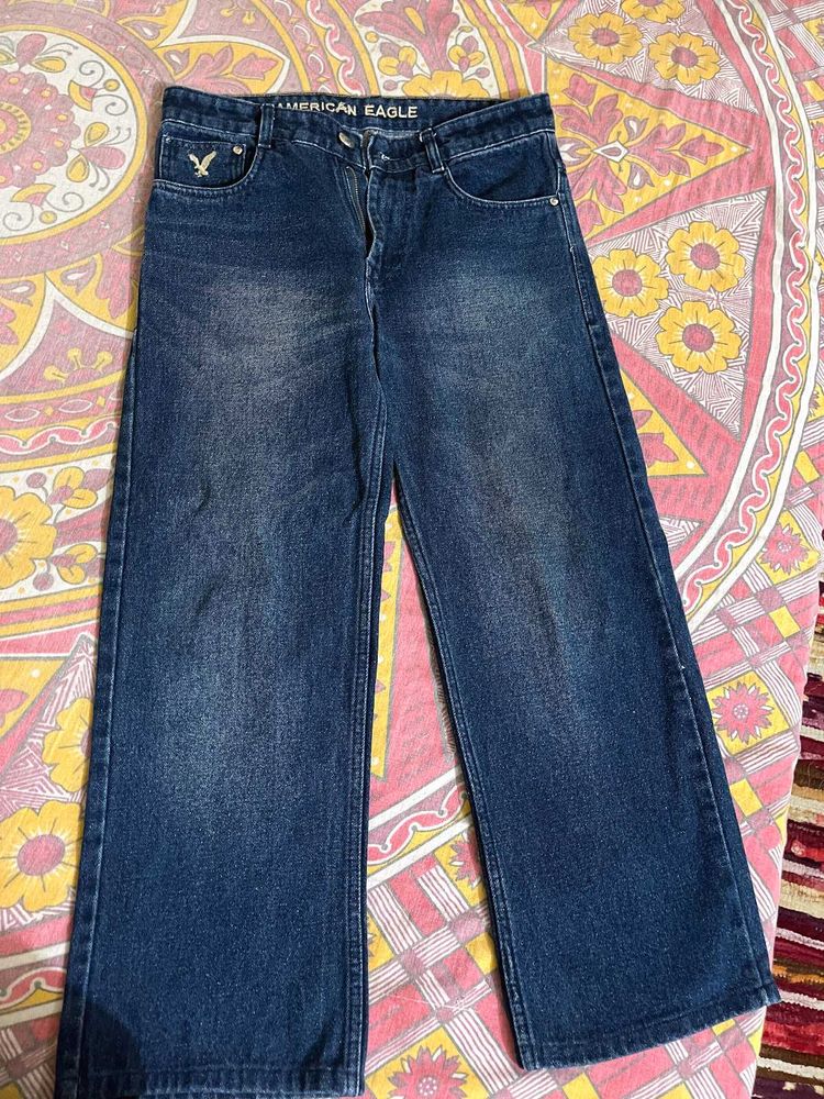 Perfect Flared High Waist Blue Jeans