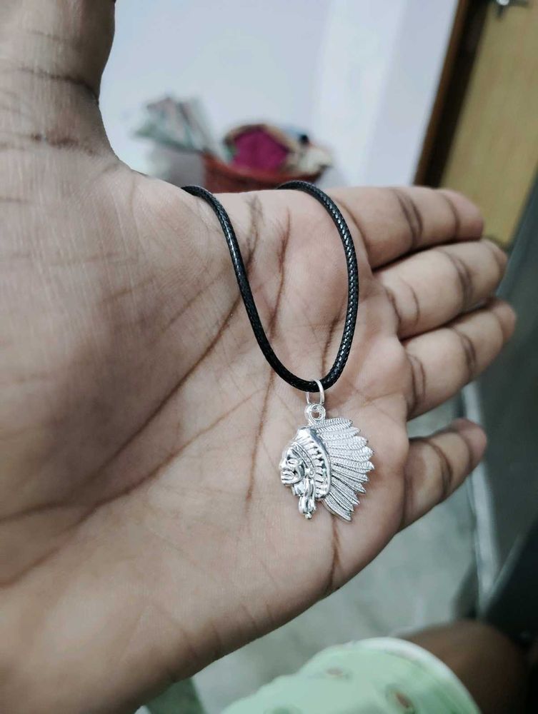 Native American Chief Pendant Necklace