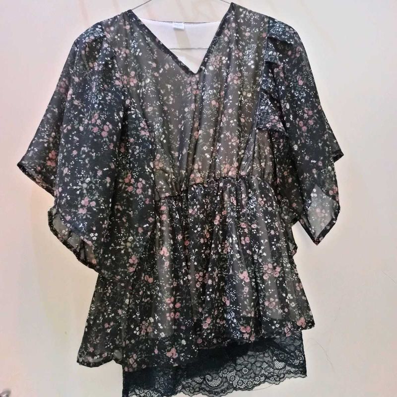 Coquette Laced Top