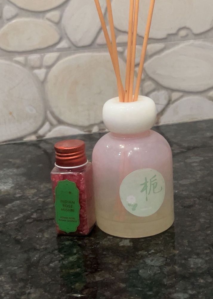 Reed Diffuser &amp; Rose Potpourri