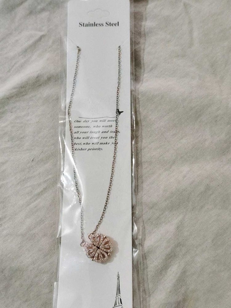 Stainless Steel Golden Locket