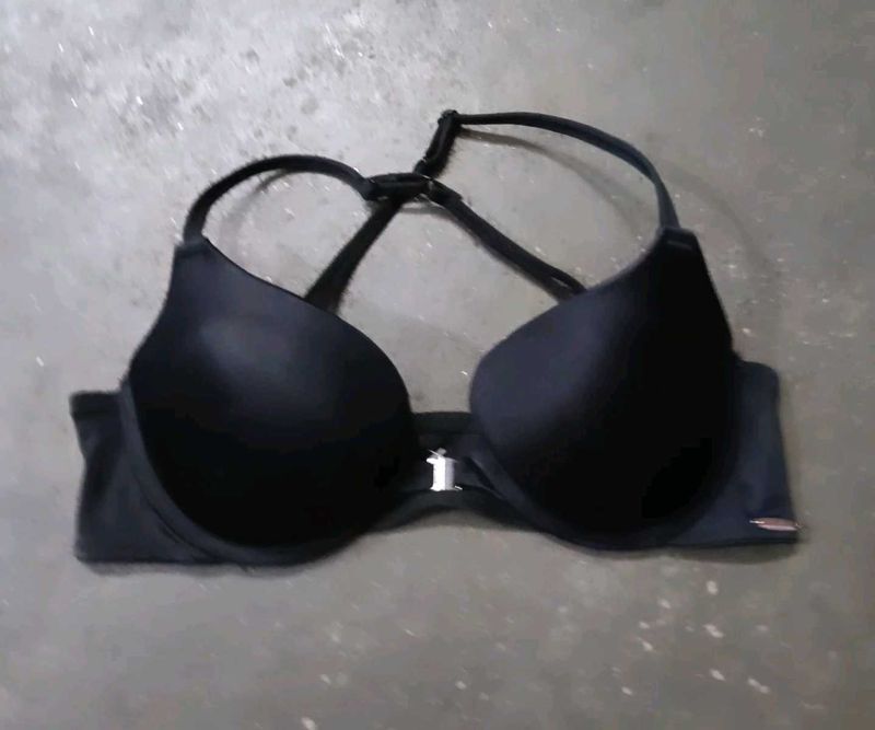 Black Padded Bra