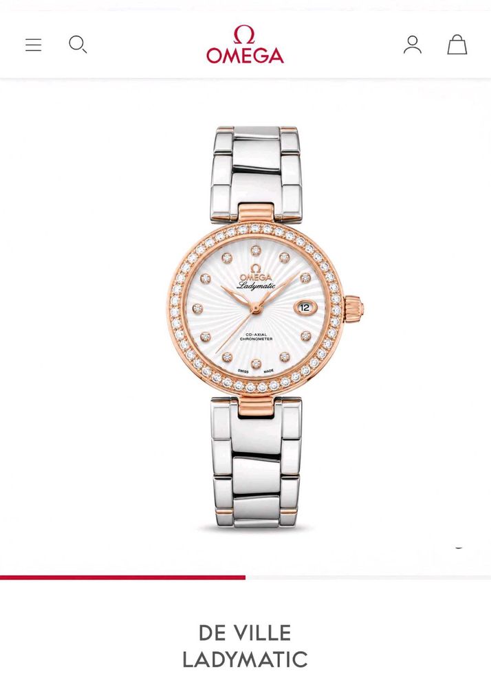 Omega De Ville Ladymatic Watch