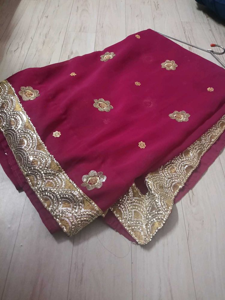 Beautiful Embroidered Saree