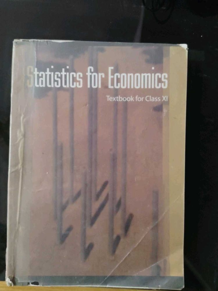 Statistics for Economics Textbook Class XI