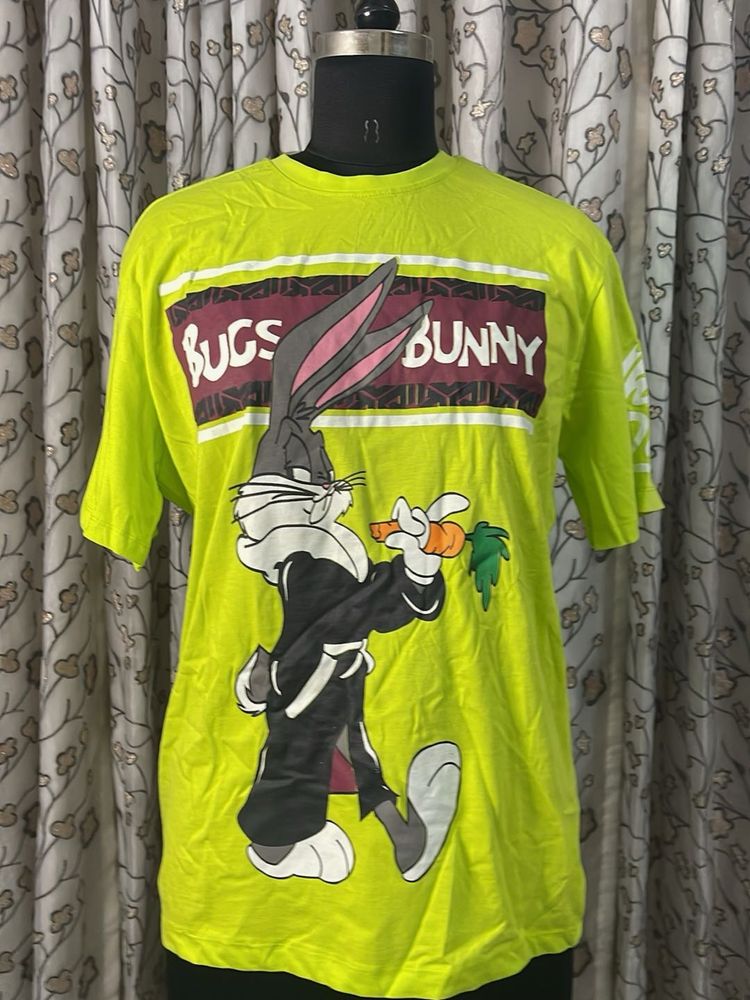 Oversized Bugs Bunny Graphic Tee