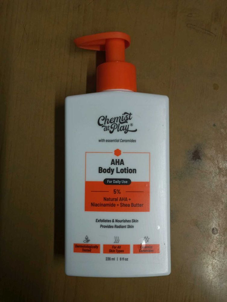 Chemist at Play AHA Body Lotion