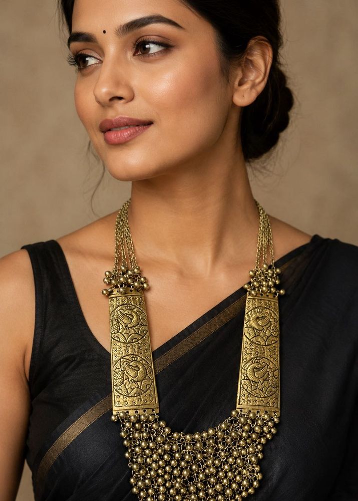 Statement Peacock Necklace