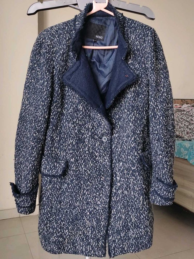 Stylish Houndstooth Coat