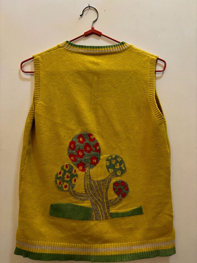 Unique Knitted Tree Vest